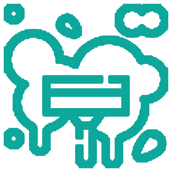 icono limpieza verde